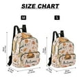 thumbnail image 2 of FORMRS Mini Backpack Purse for Women Travel Daypack Casual Shoulder Bag, Campfire Pattern, 2 of 7