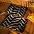 thumbnail image 4 of PVC Placemats 4 Pcs Non-Slip Heat-Resistant PVC Woven Mat For Table Desktop Protection Kitchen Placemat For Home Decoration, 4 of 5