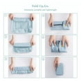 thumbnail image 4 of Juego organizador de viaje de 8 piezas: ¡cubos de embalaje para un viaje eficiente! Bolsa ordenada para zapatos, 4 of 10