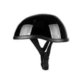 thumbnail image 4 of Casco de moto Cola casco de media cara Negro brillante, 4 of 8