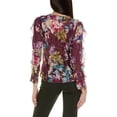 thumbnail image 2 of Nicholas womens  Amira Top, 0, Purple, 2 of 3