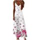 thumbnail image 2 of ICHUANYI Clearance Women's Summer Fashion Printed V-Neck Sleeveless Suspenders Pullover Dress(Hot Pink, M) ICHUANYI WER2023080804823, 2 of 4