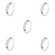 thumbnail image 1 of Muñequera extensible Sonducket de metal ajustable para joyería de moda Negro, 1 of 6
