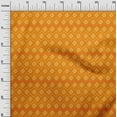 thumbnail image 3 of oneOone Velvet Orange Fabric Abstract Craft Projects Decor Fabric Printed By The Yard 58 Inch Wide, 3 of 4