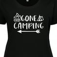 thumbnail image 4 of Inktastic Gone Camping Women's Plus Size T-Shirt, 4 of 5