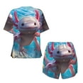 thumbnail image 5 of Xecao Cute Underwater Axolotl print Swimsuit for women, Summer-ready, sporty style.Quick-dry fabric. Many sizes & colors., 5 of 9