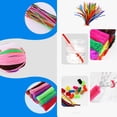 thumbnail image 6 of 100 Pieces Burgundy Pipe Cleaners for Craft, Pipe Cleaners Chenille Stems, Assorted Colors Pipe Cleaners Set for Diy Arts, Crafts Projects, Decorations , 16# - Burgundy, 6 of 6