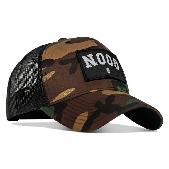 Classic Adjustable Snapback Hat – BDU Camo / Black, Mid-Profile Structured Fit, Comfortable & Breathable