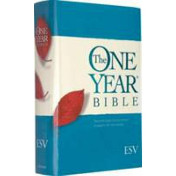 Pre-Owned ESV One Year Bible, Hardcover, Black Letter Text (Hardcover) 158134709X 9781581347098