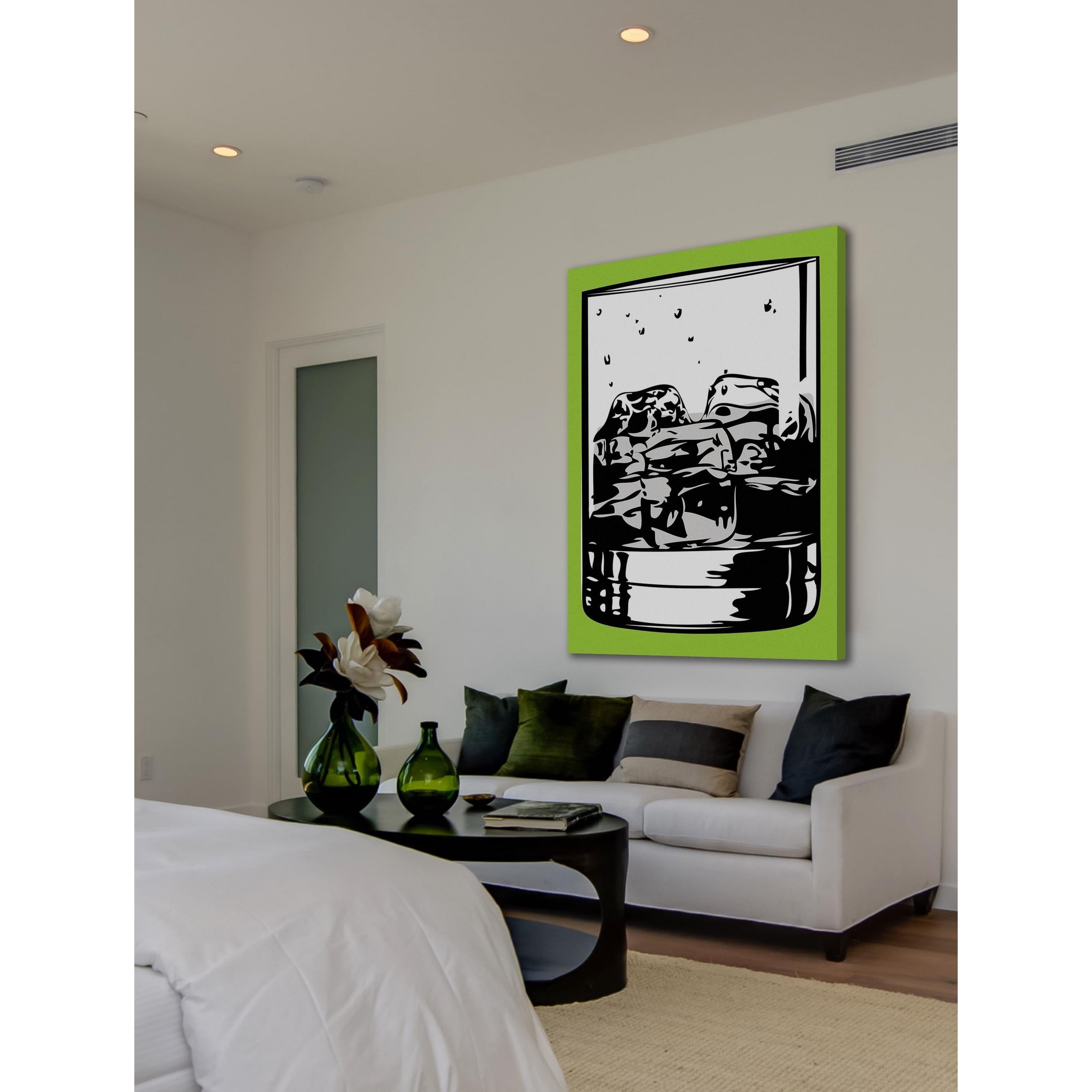 Marmont Hill "Cocktail 2" Print on Canvas