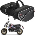 thumbnail image 1 of Alforjas para moto KEMIMOTO, ampliable de 24 a 30 litros (15 litros x 2), compatible con las bolsas, 1 of 7