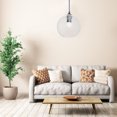 thumbnail image 3 of WASHWEPE Hollow Light Shade 1Set White Iron Classic Lamp Shade for Living Room, 3 of 8