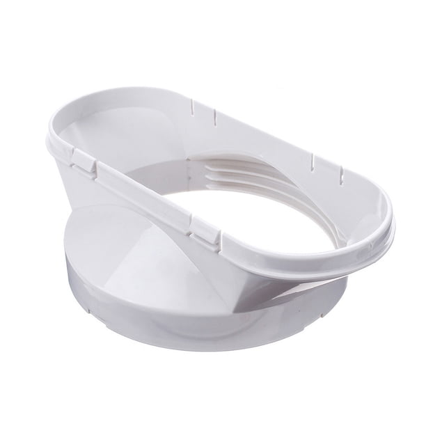 FLhrweasw Adaptador Conector Tubo Interfaz Conducto Escape Aire Acondicionado Plano 13cm Diámetro