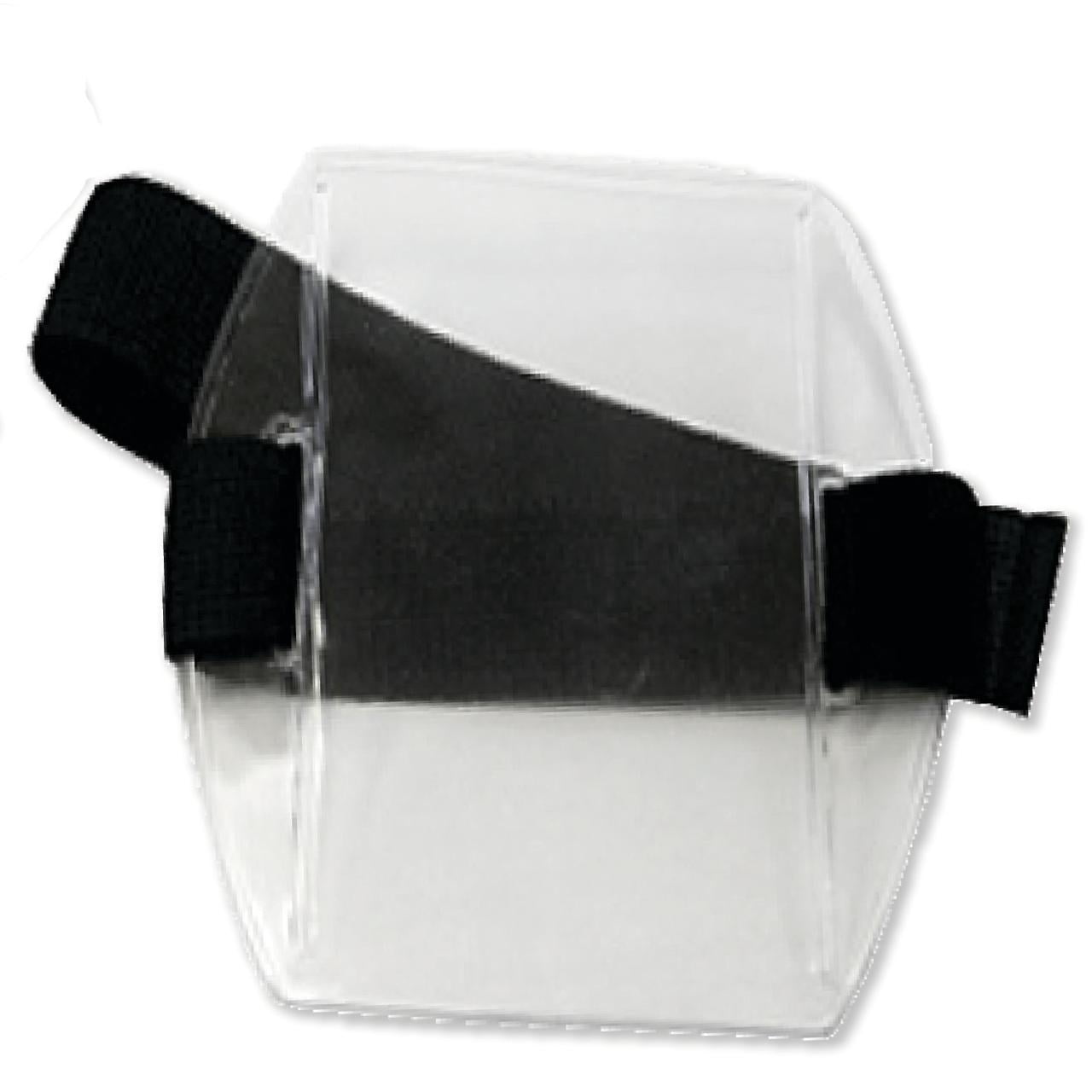 Arm Band ID Badge Holder with Black Strap Arm Band by OnDepot.com - Pack of 50 PCS