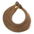 thumbnail image 2 of 50 Brins Extensions de Cheveux Humains Microbilles Droites Soyeuses Nano Rings, 2 of 6