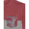 thumbnail image 2 of Wonder Nation Boys Fashion Pocket T-Shirt, Sizes 4-18 & Husky, 2 of 3