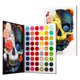 thumbnail image 1 of Paleta de maquillaje Aflano La Catrina, paleta de sombras de ojos colorida, 54 colores, sombra de ojos grande de arcoíris, altamente pigmentada, brillante, neón, aurora, color brillante para mujeres,, 1 of 2
