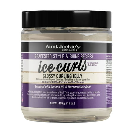 Aunt Jackie's Grapeseed Ice Curls Curling Gel, 15 oz.