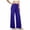 #9Dark Blue, variant on Womens Pants Stretchy Wide Leg Workout Leggings No Front Seam Straight Buttery Gym Yoga Pants