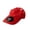 Red, variant on USB Rechargeable Cooling Fan Hat, 3-Speed Adjustable Portable Personal Fan, Outdoor Sports Sun Shading Cap (Black)