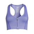 thumbnail image 4 of Avia Women’s Seamless Zip Front Sports Bra, 4 of 4