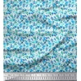 thumbnail image 1 of Soimoi Cotton Duck Fabric Watercolor Flower Shirting Print Fabric by The Yard 42 Inch Wide, 1 of 1