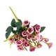 thumbnail image 3 of Toystoory 2020 nueva rosa artificial de flores escritorio decorativo ramo de rosas falsas decoración para fiesta de boda Flores artificiales rojo púrpura Toystoory HA6614-02B, 3 of 6