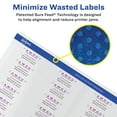 thumbnail image 3 of Avery Easy Peel Address Labels, 2/3" x 1-3/4", 600 Labels (18294), 3 of 12