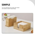 thumbnail image 7 of Wooden Napkin Holder: Tabletop Tissue Dispenser & Organizer, 7 of 7
