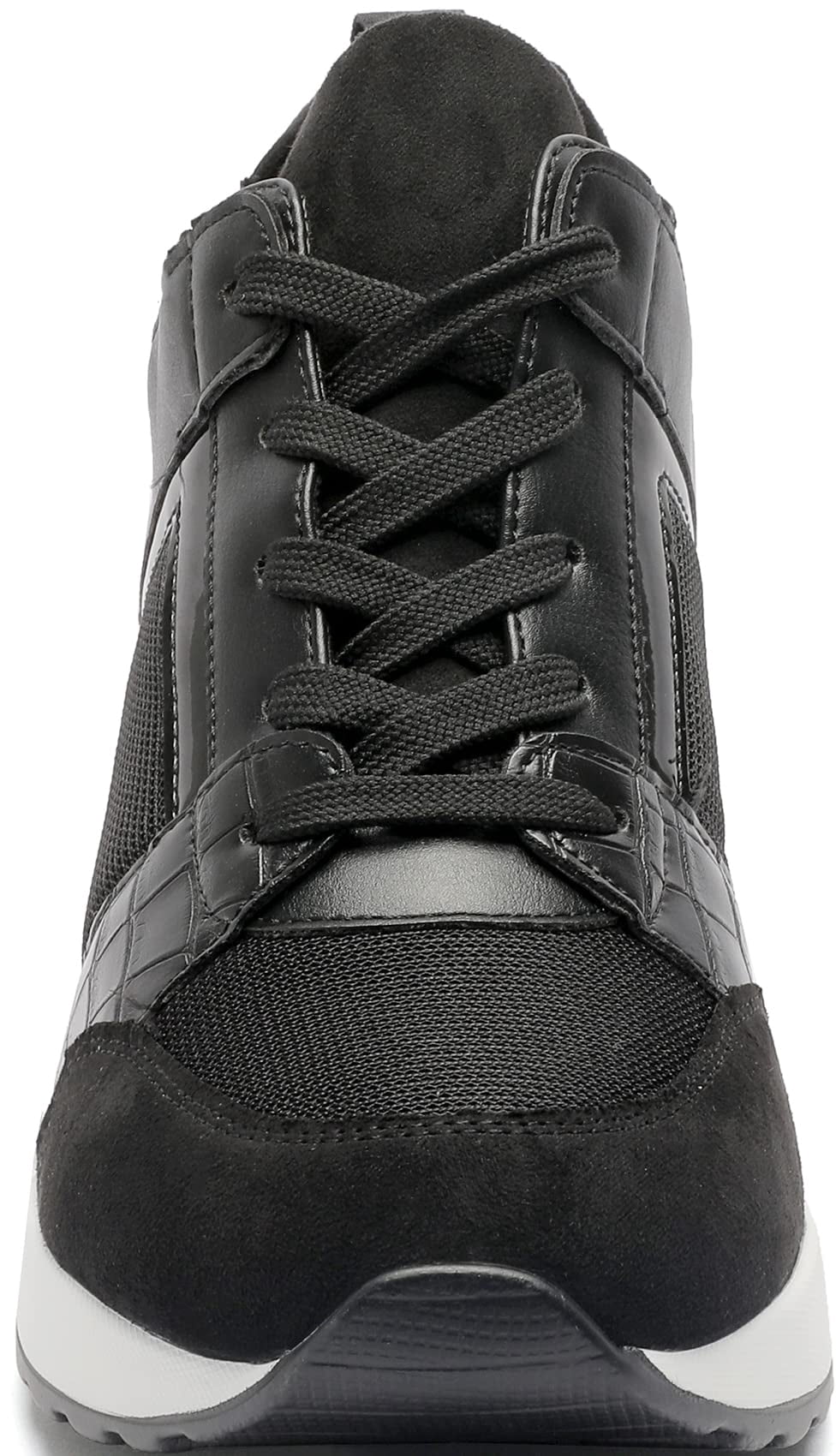 Yolanda Zula Wedge Sneakers for Women - Wedge Tennis Shoes Non-Slip Women Fashion Sneakers