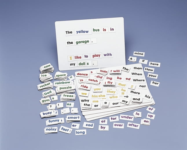 Childcraft Color Coded Words and Boards, Set of 400 Words and