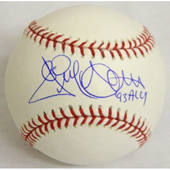 Jack McDowell Signed Official MLB Baseball w/93 AL CY