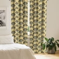 thumbnail image 2 of Ambesonne Egyptian Curtains, Folkloric Ornaments, Pair of 28"x63", Multicolor, 2 of 5