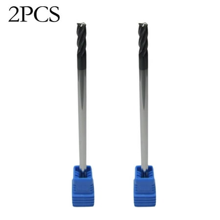 

BAMILL 2pcs End Mill HRC45 4 Flute 3mm Alloy Carbide Milling Cutter End Mill CNC tool