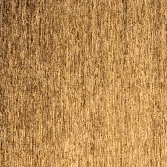 Ahgly Company Indoor Square Abstract Brown Modern Area Rugs, 6' Square