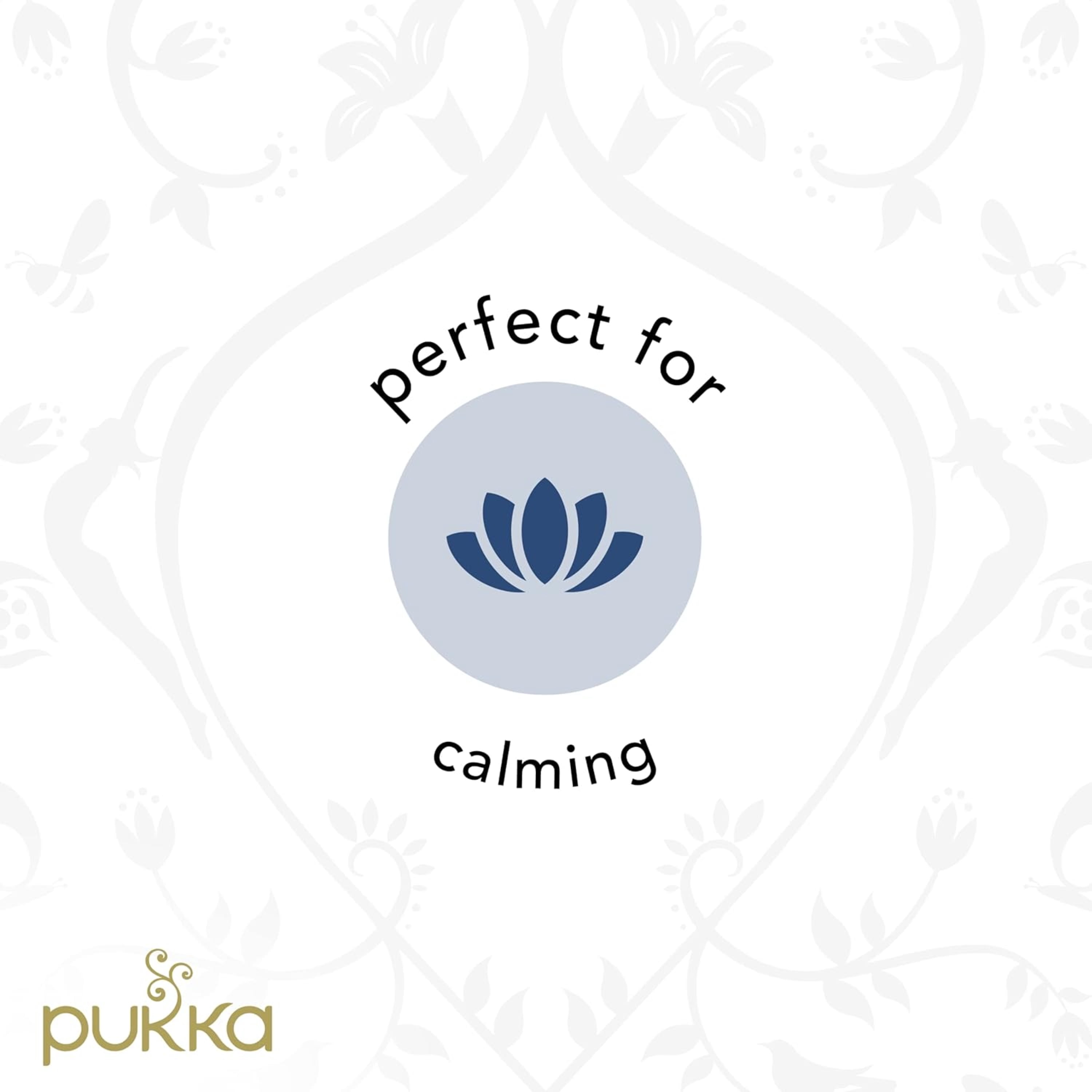 Pukka Organic Herbal Tea, Chamomile, Vanilla & Manuka Honey, Caffeine-Free, Calming Blend, 20ct (Pack of 4, Total 80 Tea Bags)