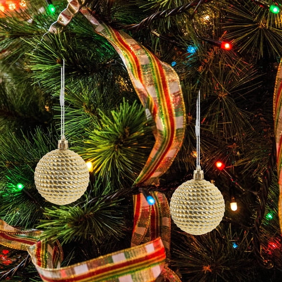 GETAJGHSD Polypropylene Ornament Rope Ribbon with Snap Fastener for Holiday Decorations