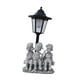 thumbnail image 2 of Estatua de jardín de luces solares, escultura hexagonal de lámparas de jardín, adorno de resina de recolección, decoración para el patio de balcón, 2 of 8