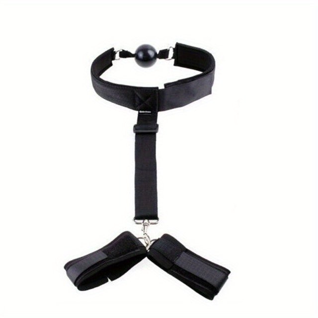 1pc Bed Restraints Sex Adults Bondage Kit Adult Bed Restraint Set Adult Sex Toys BDSM Handcuffs Sex Gag Ball Bondage Kit Tie Down Straps Sex Play Sex Set Hand Legs Sex Ball Gag And Restraints Sex