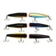 thumbnail image 4 of 6x Señuelos de pesca Topwater Señuelos de pesca de lubina de superficie Señuelos de lubina realistas de hundimiento lento Señuelos flotantes para carp, 4 of 8