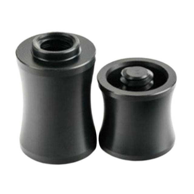 Ruiboury Pool Cue Joint Protector Pool Cue Tip Tools Joint Thread Protector Joint Cap 22mmx61mm Black 22x51mm