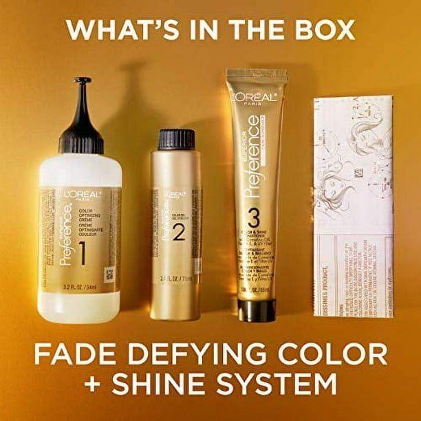 LOreal Paris Superior Preference Fade-Defying + Shine Permanent