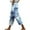 ☪178-Multicolor, variant on Nuoqisi Women's Casual Cropped Pants Summer Fashion Loose Fit Style Print Drawstring Ankle Trousers Spring Baggy Slacks with Pocket