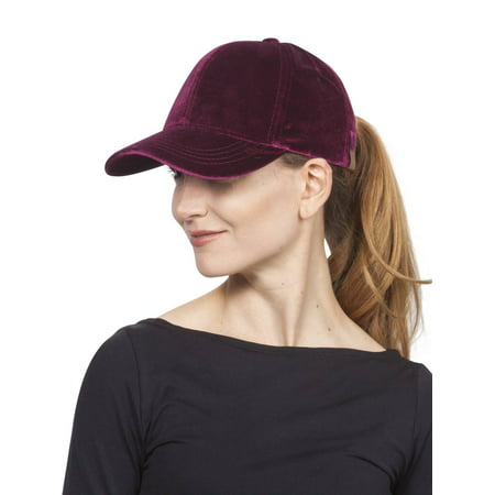 Velvet Felt Adjustable Hat
