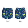 thumbnail image 5 of Fotbe Dinosaur In Space Womens High Waist Running Shorts Athletic Workout Quick Dry Shorts for Women with Pockets Gym Yoga Summer Shorts-Small, 5 of 9