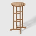 thumbnail image 7 of WestinTrends Outdoor 42" Height HDPE Outdoo Bistro Bar Table, Teak, 7 of 7