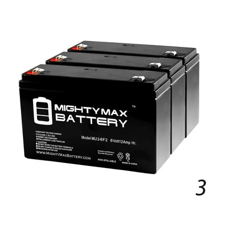 Thermal Cautery Unit - 6V 12AH Battery Replaces Gyneco 138 Thermal Cautery System - 3 Pack