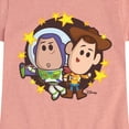 thumbnail image 3 of Disney - Buzz And Woody - Toddler & Youth Girls Short Sleeve Graphic T-Shirt, 3 of 5