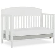 Dream On Me Storybrooke 5 in 1 Convertible Crib, White