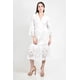 thumbnail image 4 of Vestido camisero de encaje bordado Roman Fashion /Juvenil, 107 (Blanco) blanco G, 4 of 5